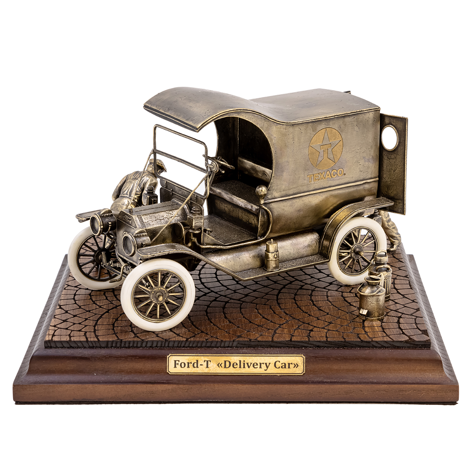 

Статуэтка Генри Форд и модель T «Delivery Car» 1/24 Пятигорская Бронза 96862, Бронзовый, 96862