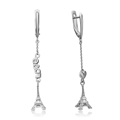 

Серьги из серебра PLATINA jewelry 02-4364-00-000-0200-68_0, 02-4364-00-000-0200-68_0