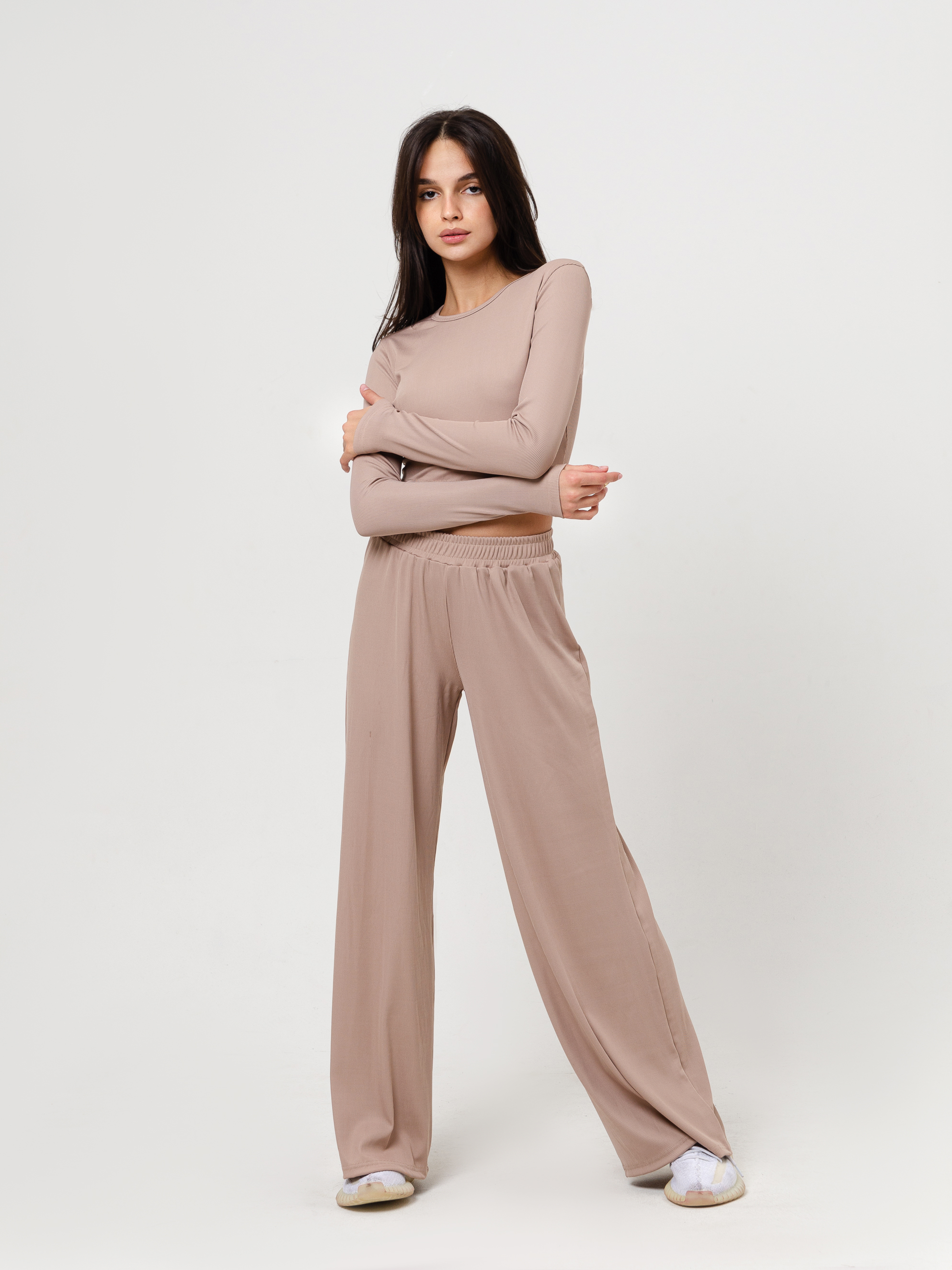 Костюм женский prosche 6969 бежевый M