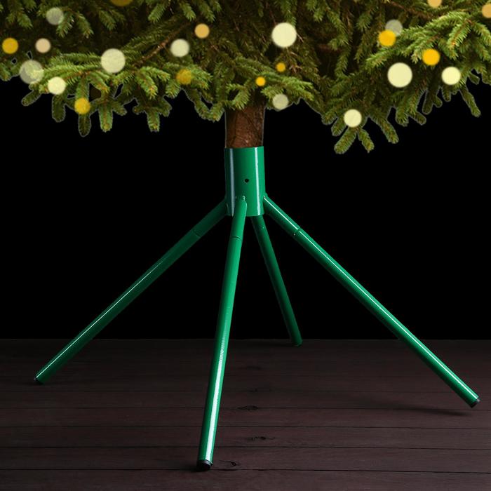 Подставка для елки (под емкость с водой), диаметр 51 мм, цвет зеленый