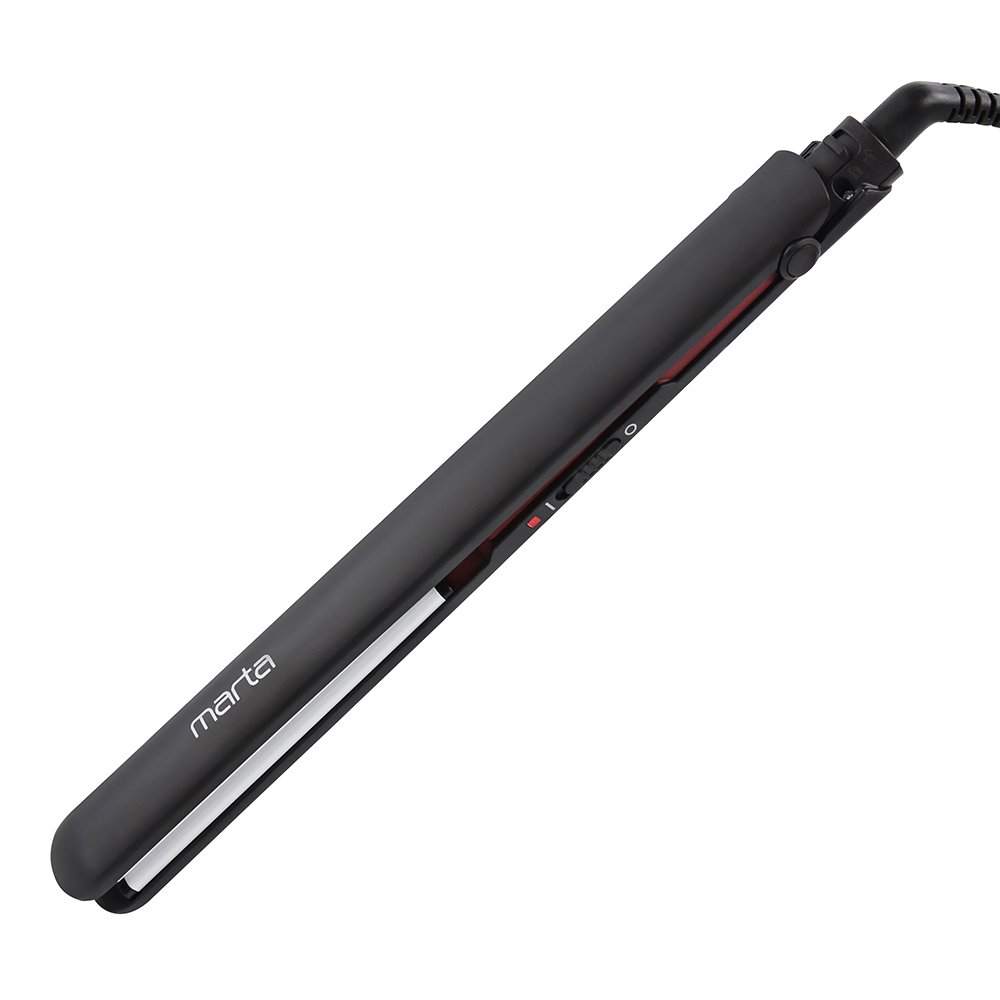 

Выпрямитель волос Marta MT-1469 Dark Ruby, Черный, MT-1469