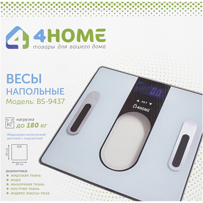 

Весы напольные Окей 4Home BS-9437