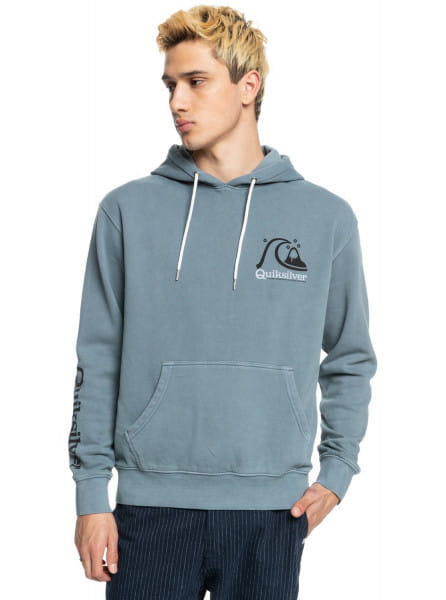 

Худи мужское Quiksilver EQYFT04431 голубое S, EQYFT04431
