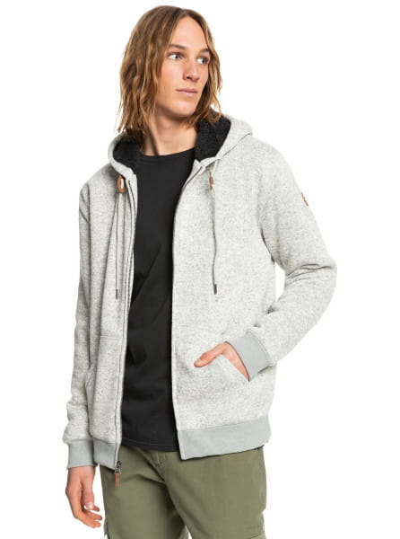 Толстовка мужская Quiksilver EQYFT04428 серая XS