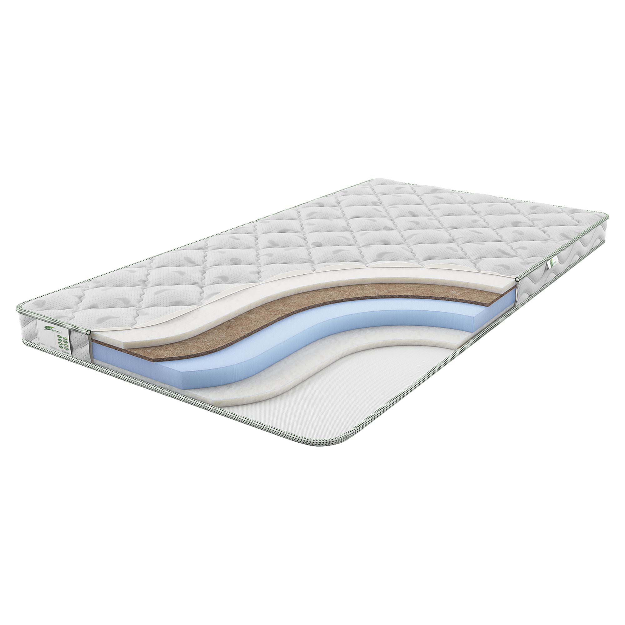 

Матрас Agreen Clean Devon 60х120, Белый, Clean Devon