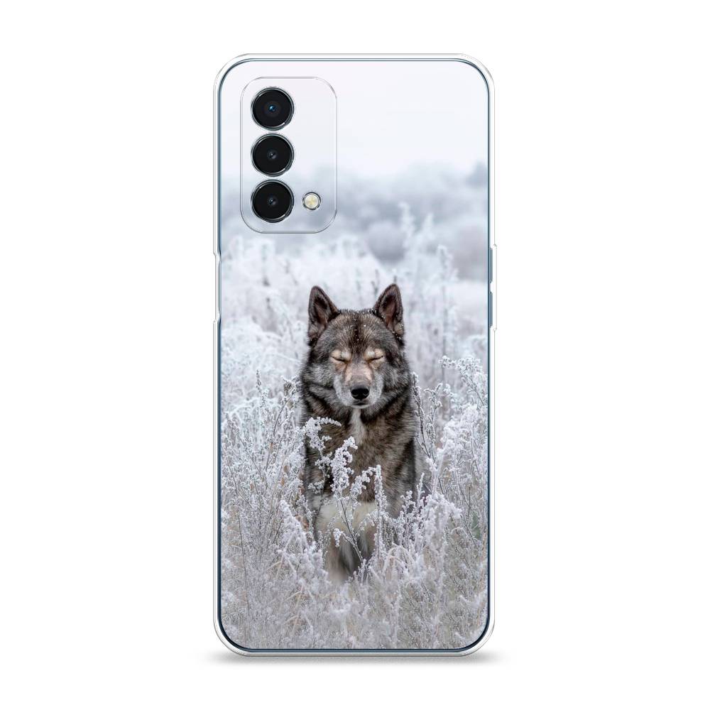 

Чехол Awog на OnePlus Nord N200 5G / ВанПлас Nord N200 5G "Волк в поле", Белый;черный, 152250-1