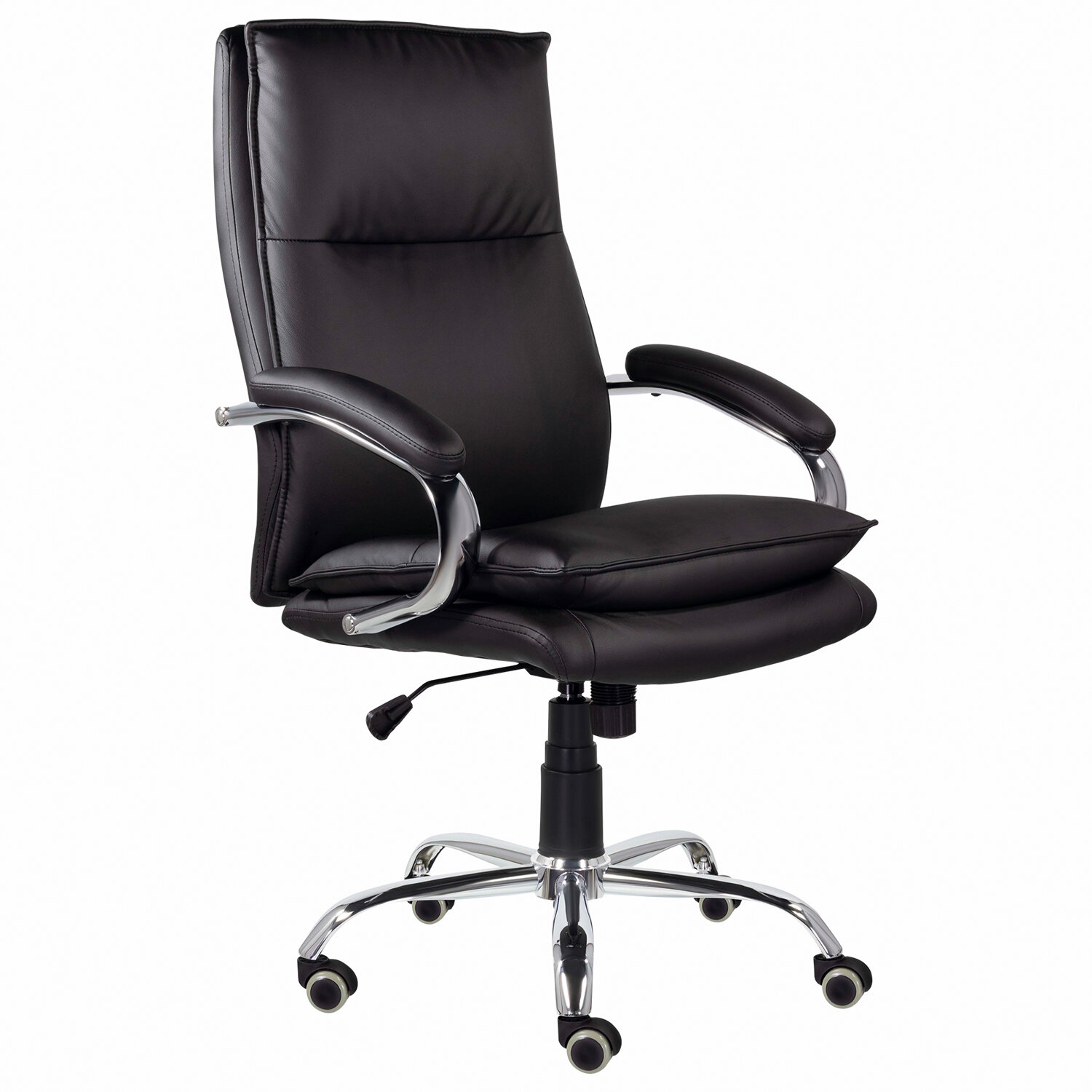 

Кресло офисное BRABIX PREMIUM "Cuba EX-542", экокожа, черное, 532549, Черный