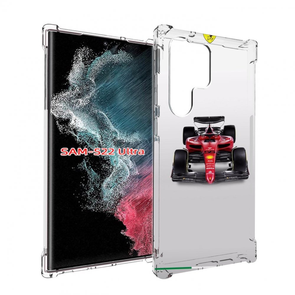 

Чехол MyPads формула 1 феррари для Samsung Galaxy S23 Ultra, Прозрачный, Tocco