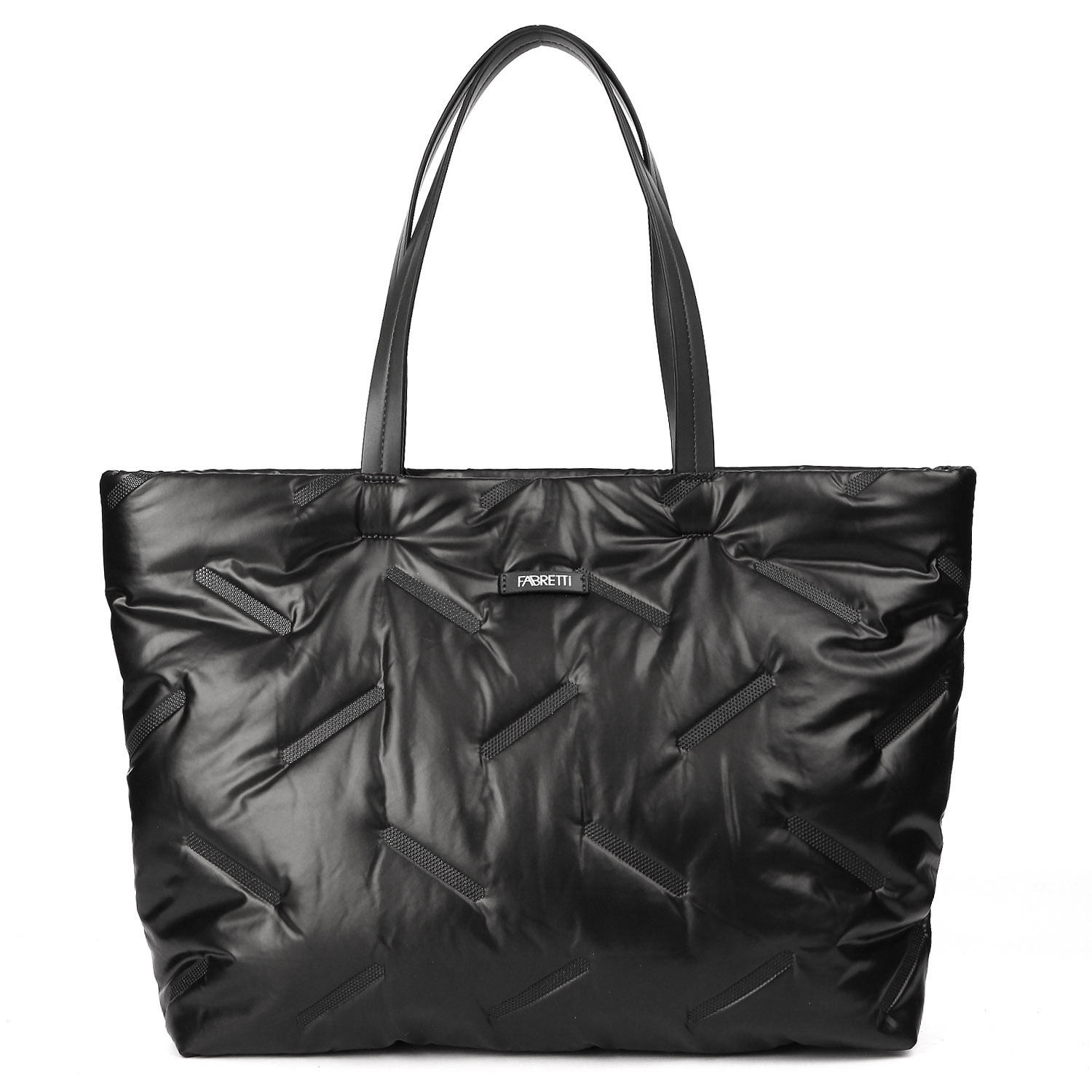 

Сумка тоут женская FABRETTI FR512020, черный, FR512020