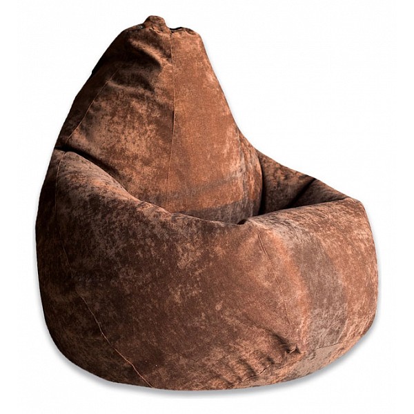 фото Кресло-мешок коричневый микровельвет 2xl dreambag