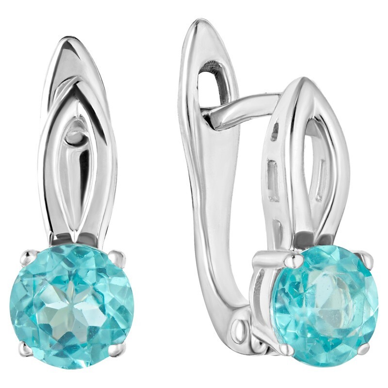 

Серьги из серебра с апатитом LAZURIT-ONLINE 7717PD, 7717PD