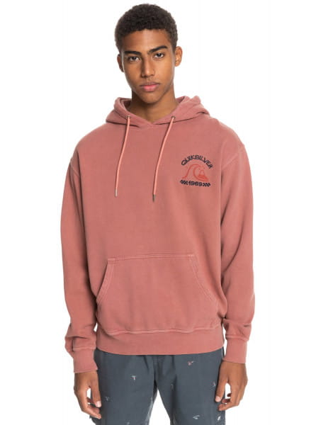 

Худи мужское Quiksilver EQYFT04315 бордовое S, EQYFT04315
