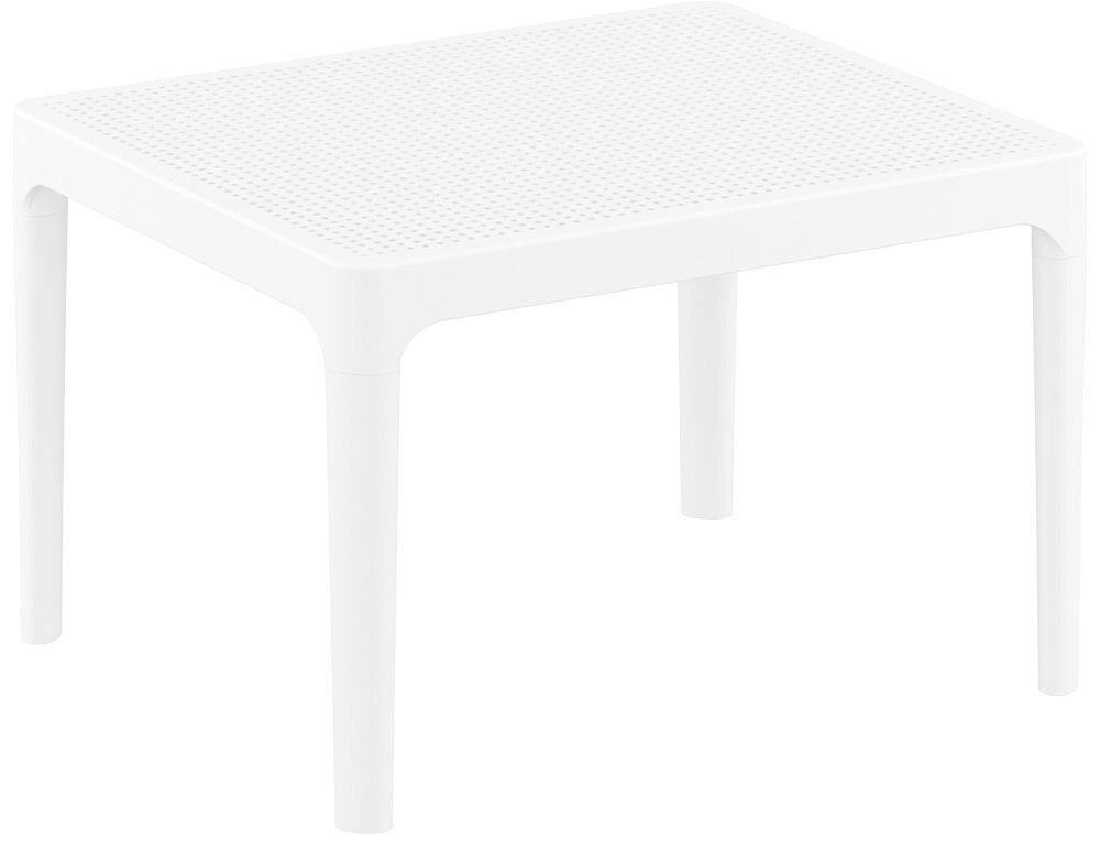 Журнальный стол Siesta exclusive Sky Side Table белый 60х50х40 см