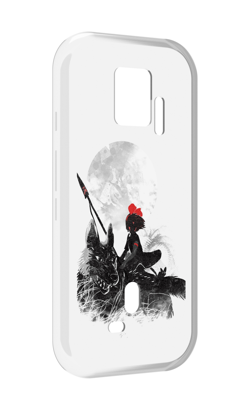 

Чехол MyPads мононоке для ZTE Nubia Red Magic 7S Pro, Прозрачный, Tocco