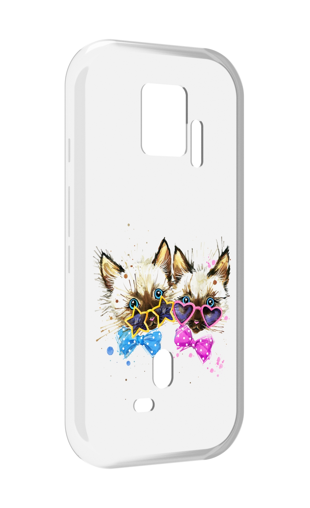 

Чехол MyPads милые котята для ZTE Nubia Red Magic 7S Pro, Прозрачный, Tocco