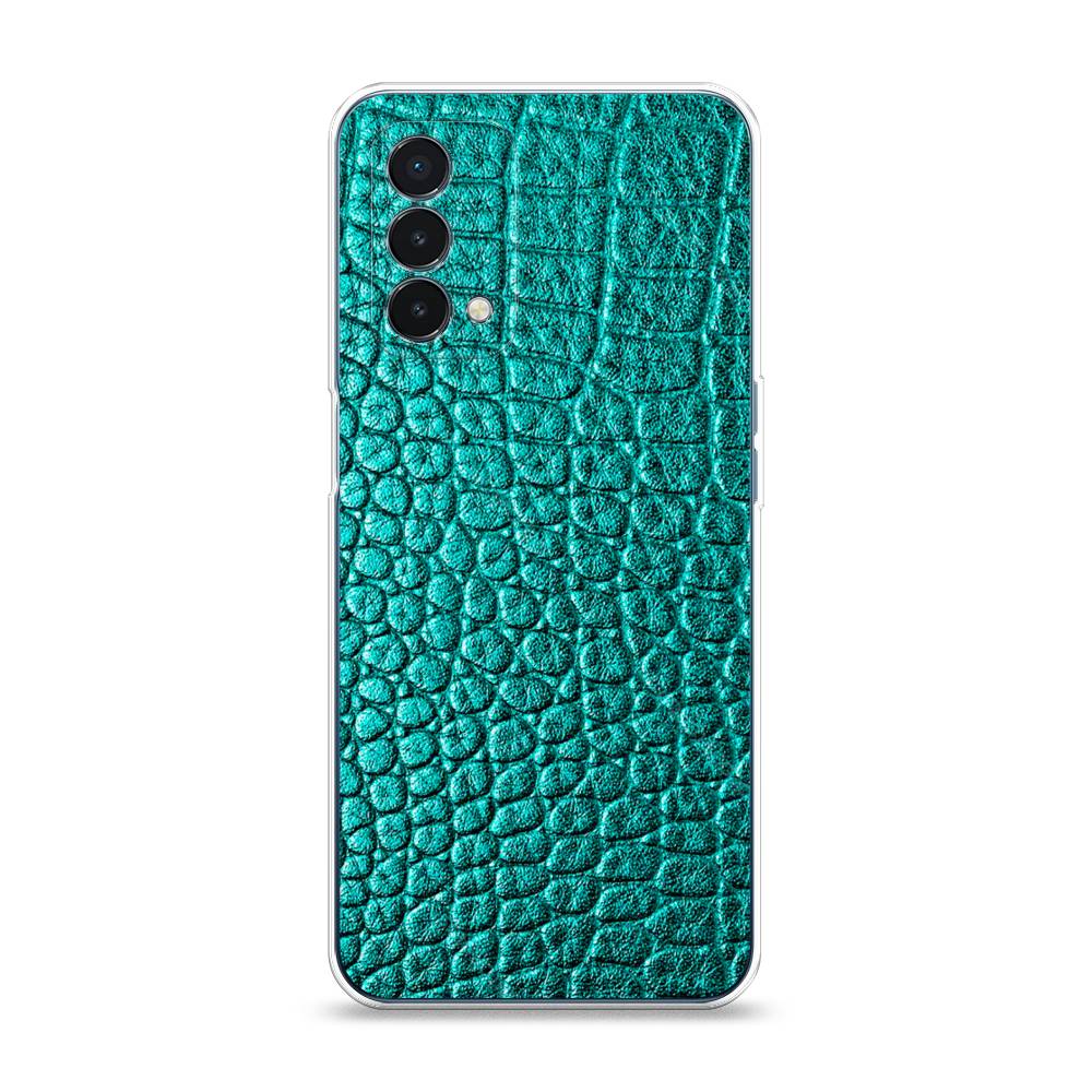 

Чехол Awog на OnePlus Nord N200 5G / ВанПлас Nord N200 5G "Бирюзовая змея", 152250-3