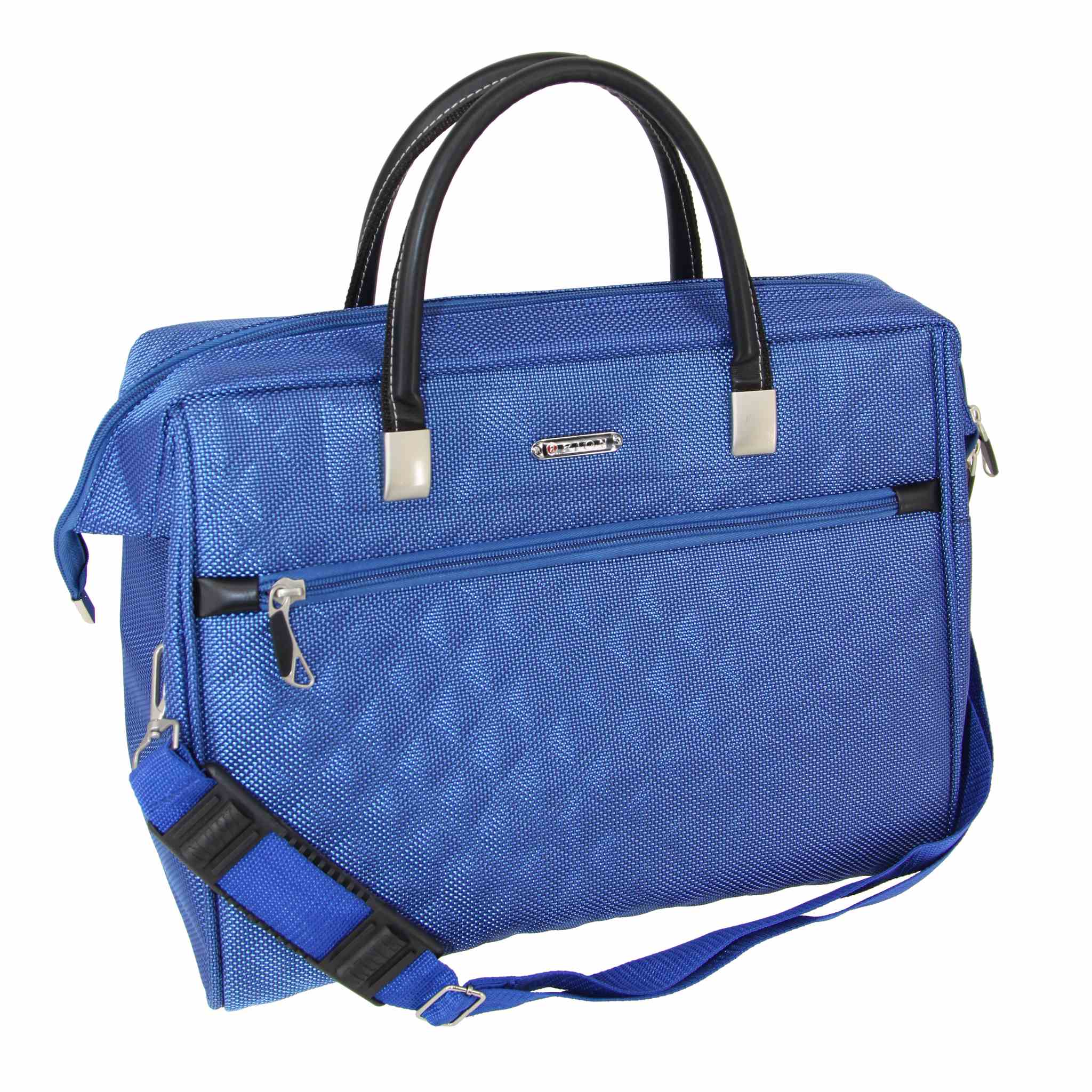 Дорожная сумка унисекс RION 233 синяя, 40х30х23 см