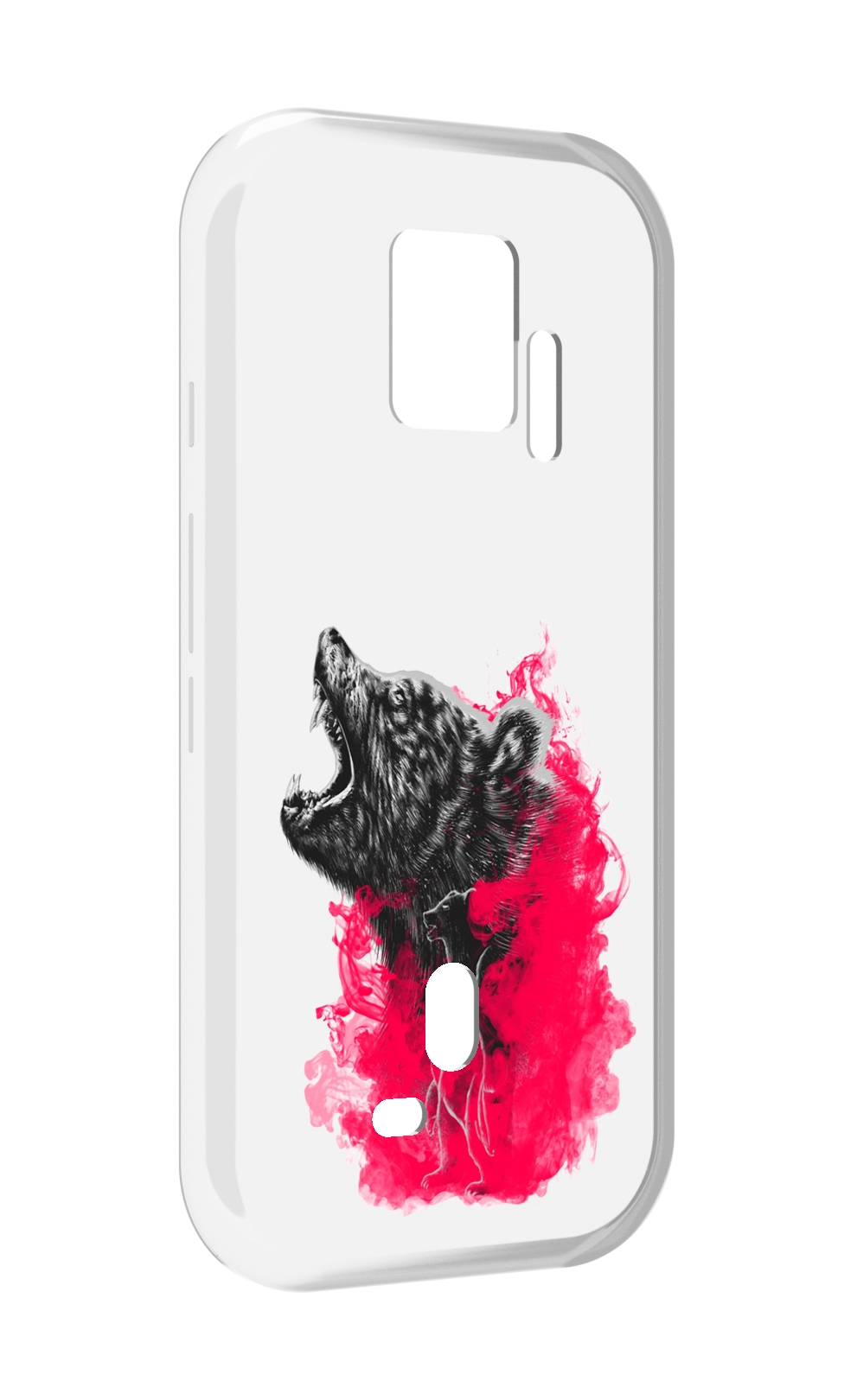 

Чехол MyPads медведь в дымке для ZTE Nubia Red Magic 7S Pro, Прозрачный, Tocco
