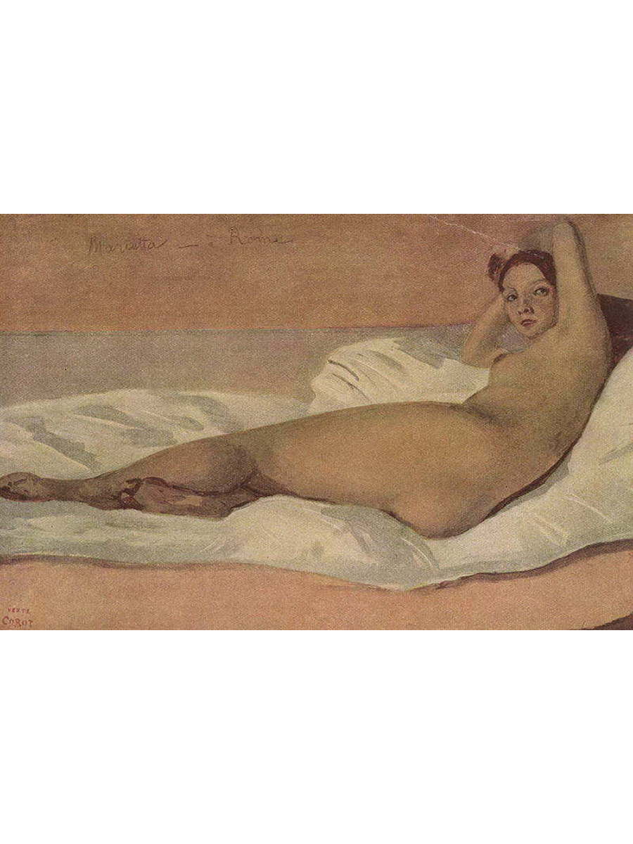 

Постер DRABS A3 Коро Камиль Мариетта римская одалиска