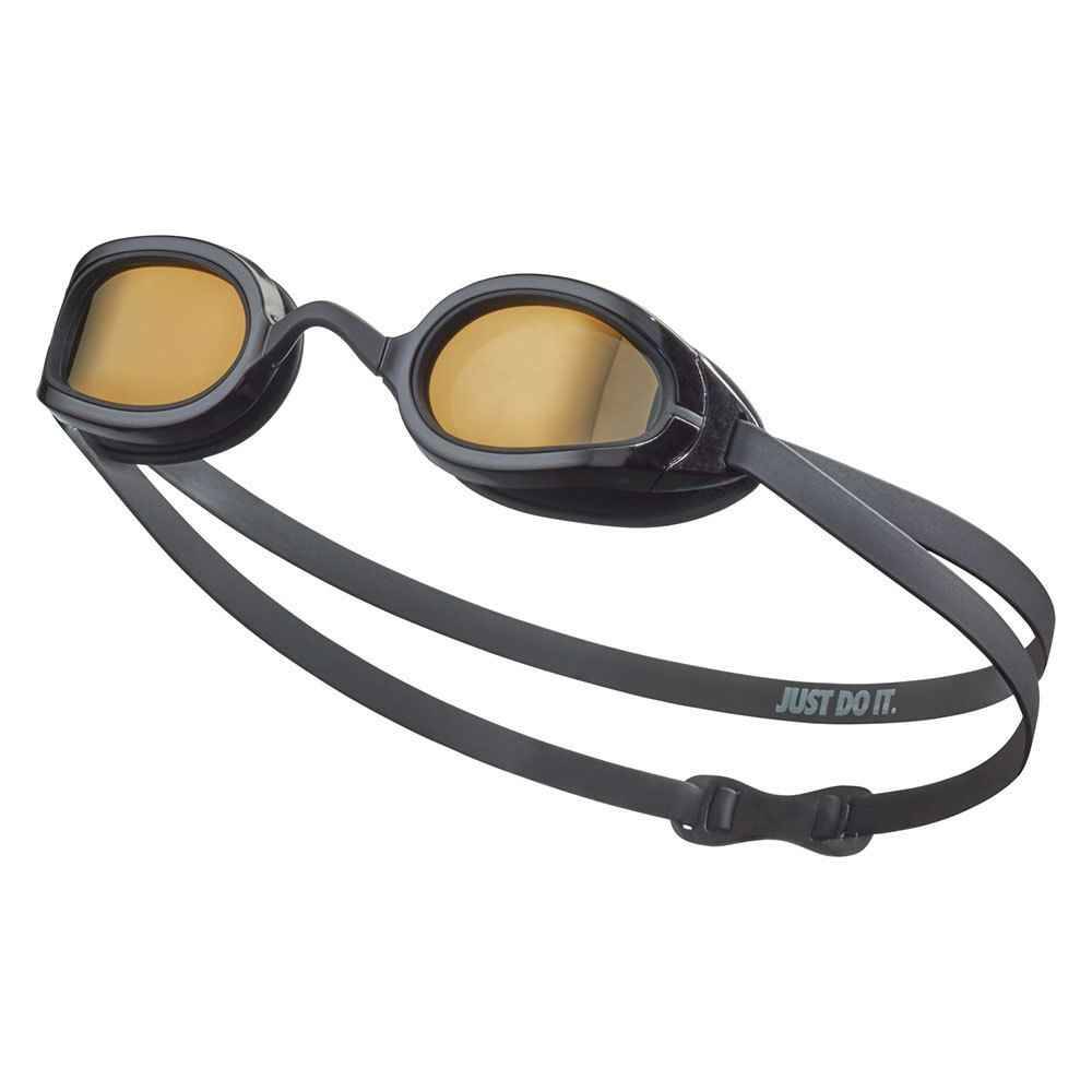 Nike Legacy Polarized Goggle, очки для плавания взрослые (710) золотой/черн, one size