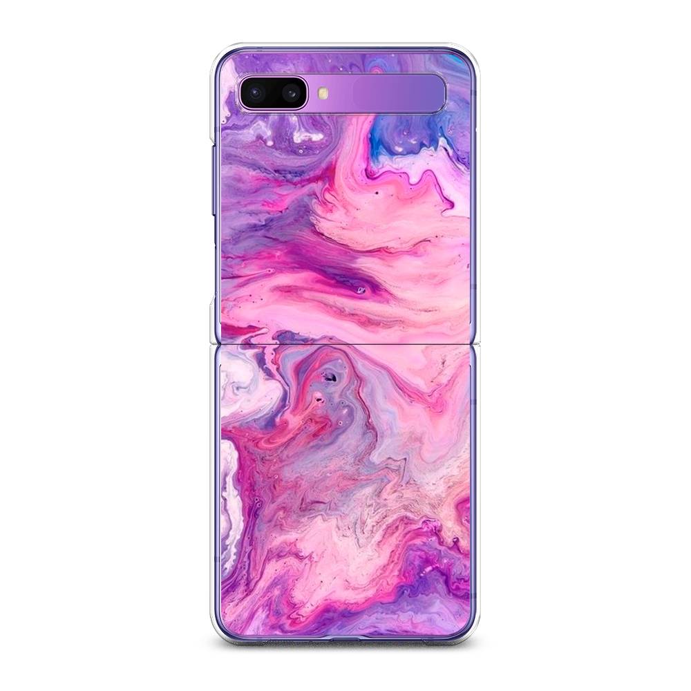 

Чехол на Samsung Galaxy Z Flip 1 "Нежно-розовая абстракция", Розовый, 2107150-3