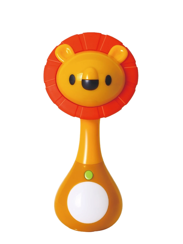 Музыкальная игрушка-погремушка ND Play Умный львенок с прорезывателем комплект 296117