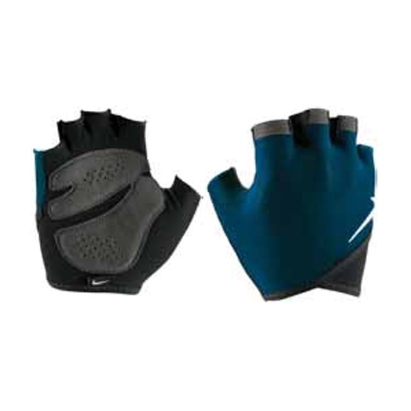 NIKE WOMEN'S GYM ESSENTIAL FITNESS GLOVES VALERIAN, перчатки для фитнеса син/черн/бел, XS