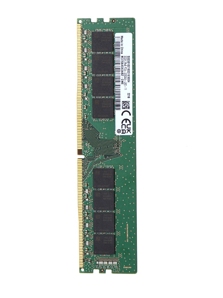

Модуль памяти Samsung DDR4 DIMM 3200Mhz PC25600 CL22 - 32Gb M378A4G43AB2-CWE