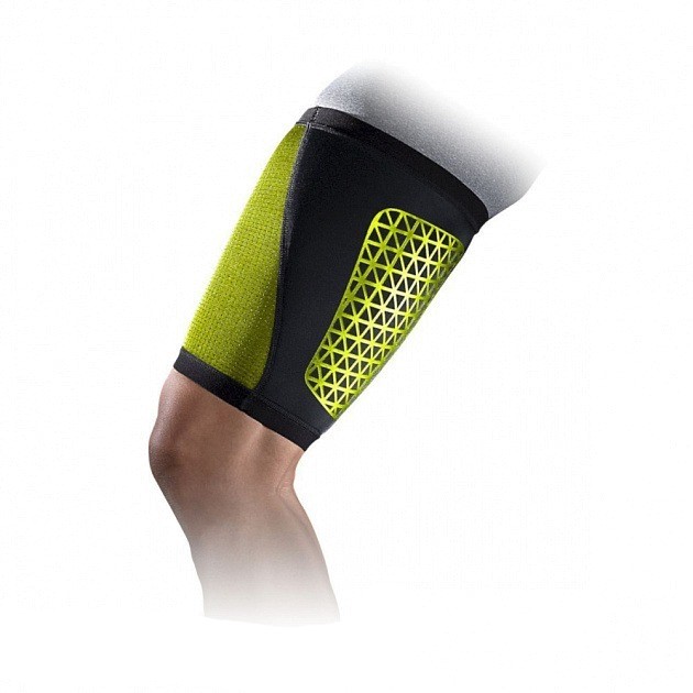 

NIKE PRO COMBAT THIGH SLEEVE  BLACK/BLACK бандаж (001) чёрный/чёрный, Черный;зеленый, Pro combat thigh sleeve