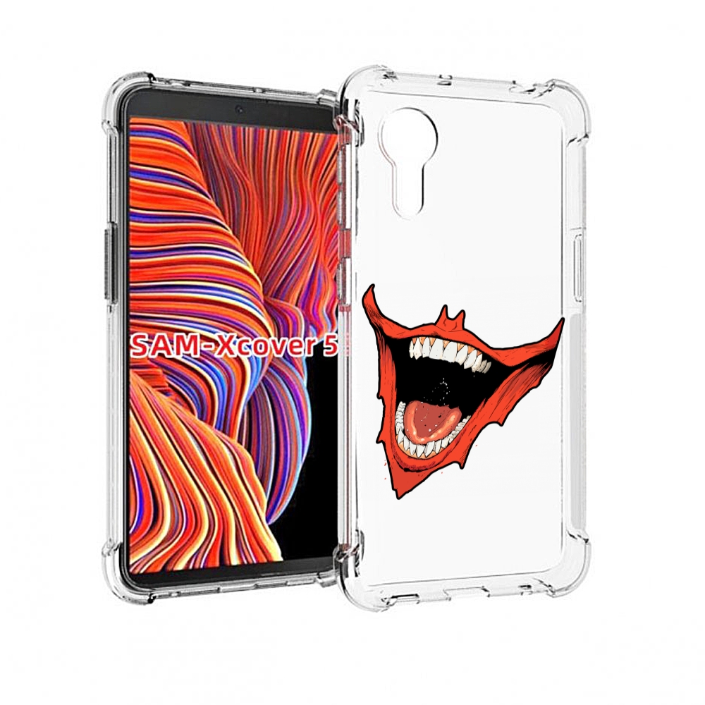 

Чехол MyPads страшная-улыбка для Samsung Galaxy Xcover 5, Прозрачный, Tocco
