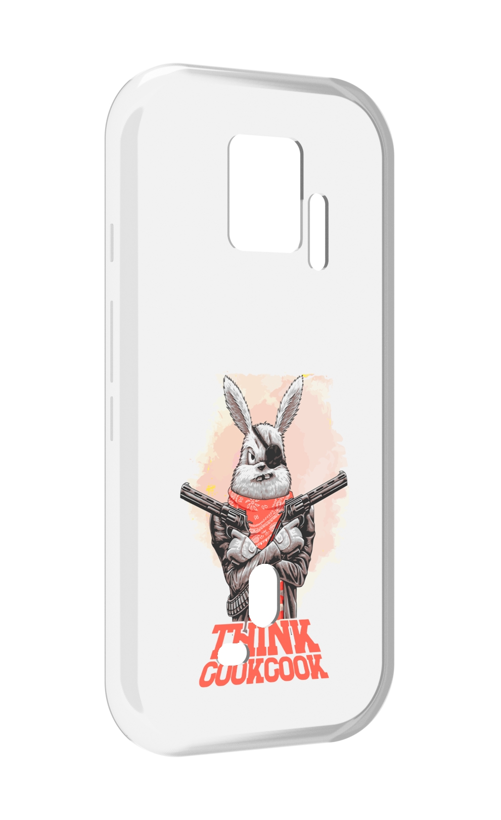 Чехол MyPads кролик пират для ZTE Nubia Red Magic 7S Pro