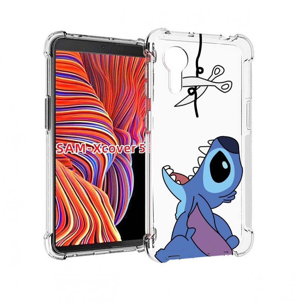 

Чехол MyPads стич-с-ножницами для Samsung Galaxy Xcover 5, Прозрачный, Tocco