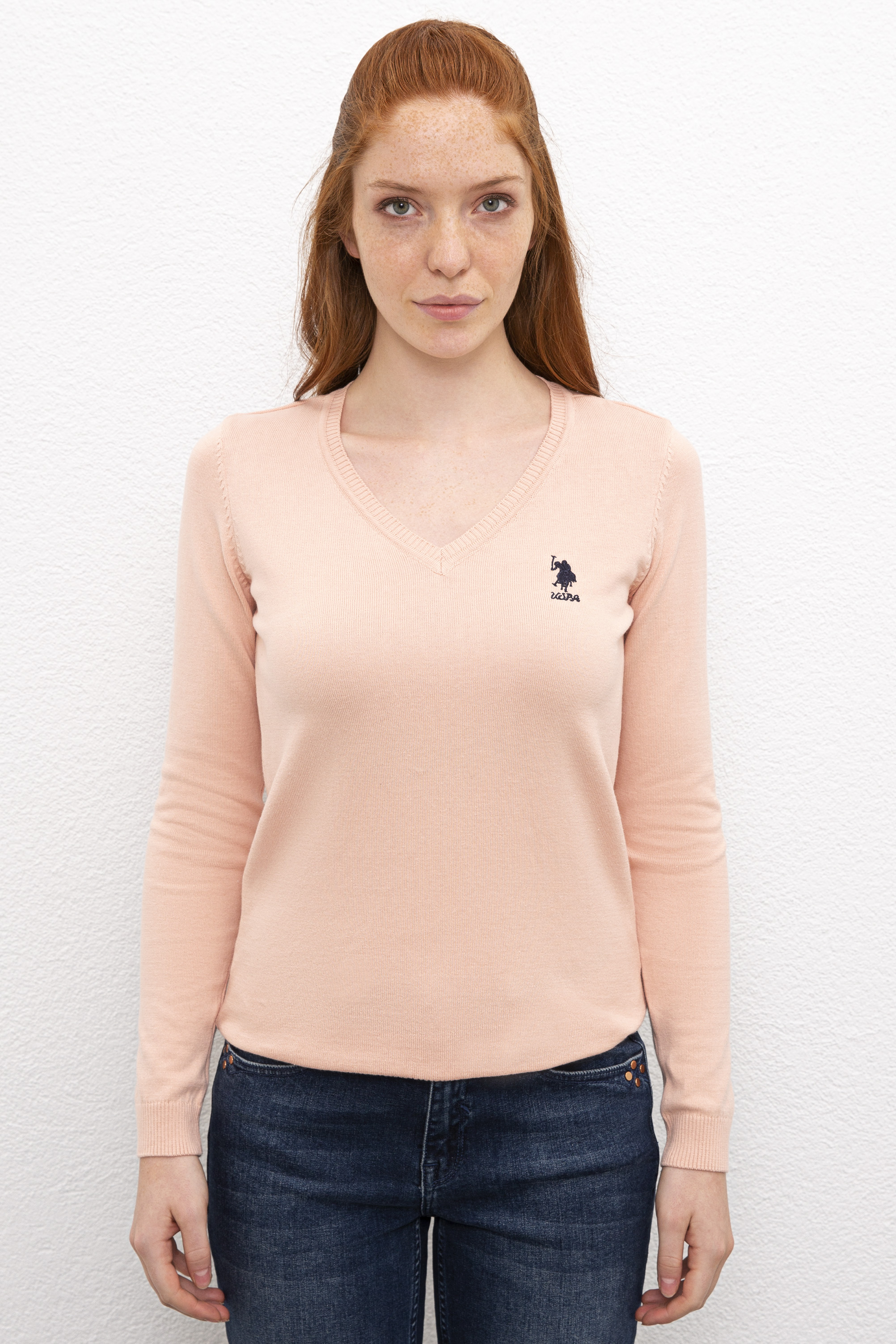 

Пуловер женский U.S. POLO Assn. G082GL0TK0GTD02-BSK9 розовый XS, G082GL0TK0GTD02-BSK9