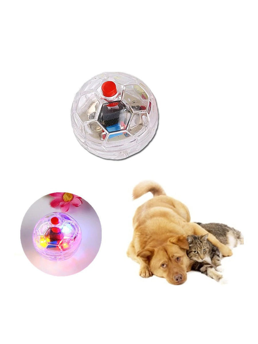 фото Игрушка для кошек ripoma светодиодный мячик