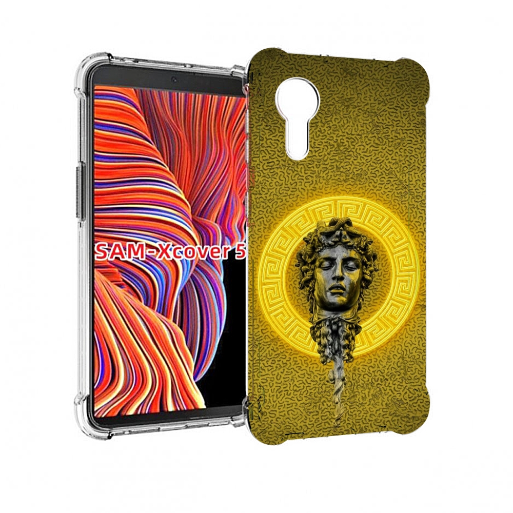 

Чехол MyPads статуя версачи для Samsung Galaxy Xcover 5, Прозрачный, Tocco
