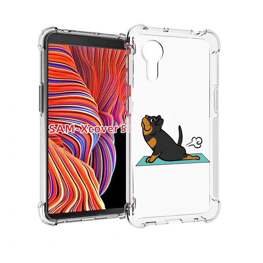 

Чехол MyPads спортивная-собачка для Samsung Galaxy Xcover 5, Прозрачный, Tocco