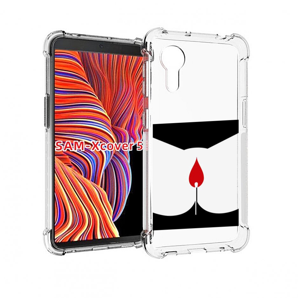 

Чехол MyPads спичка горит для Samsung Galaxy Xcover 5, Прозрачный, Tocco
