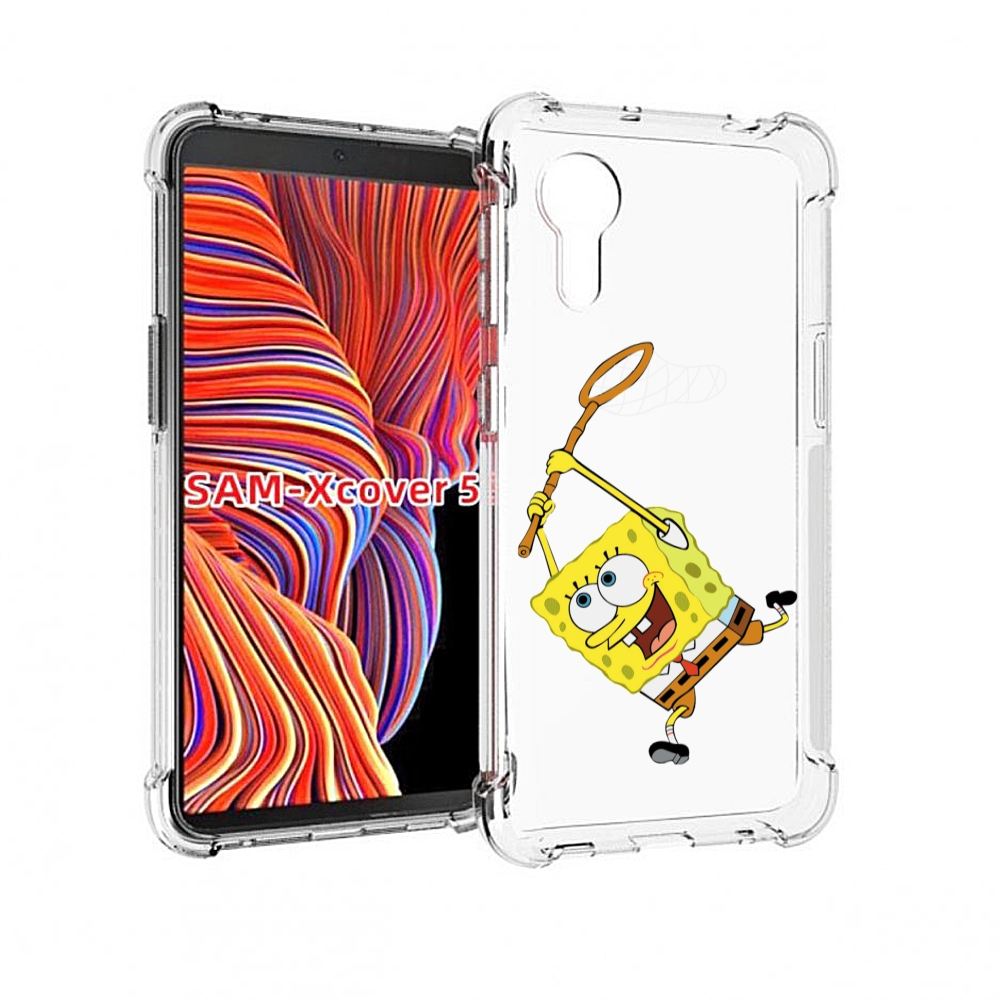 

Чехол MyPads спанчбоб-с-сочком для Samsung Galaxy Xcover 5, Прозрачный, Tocco