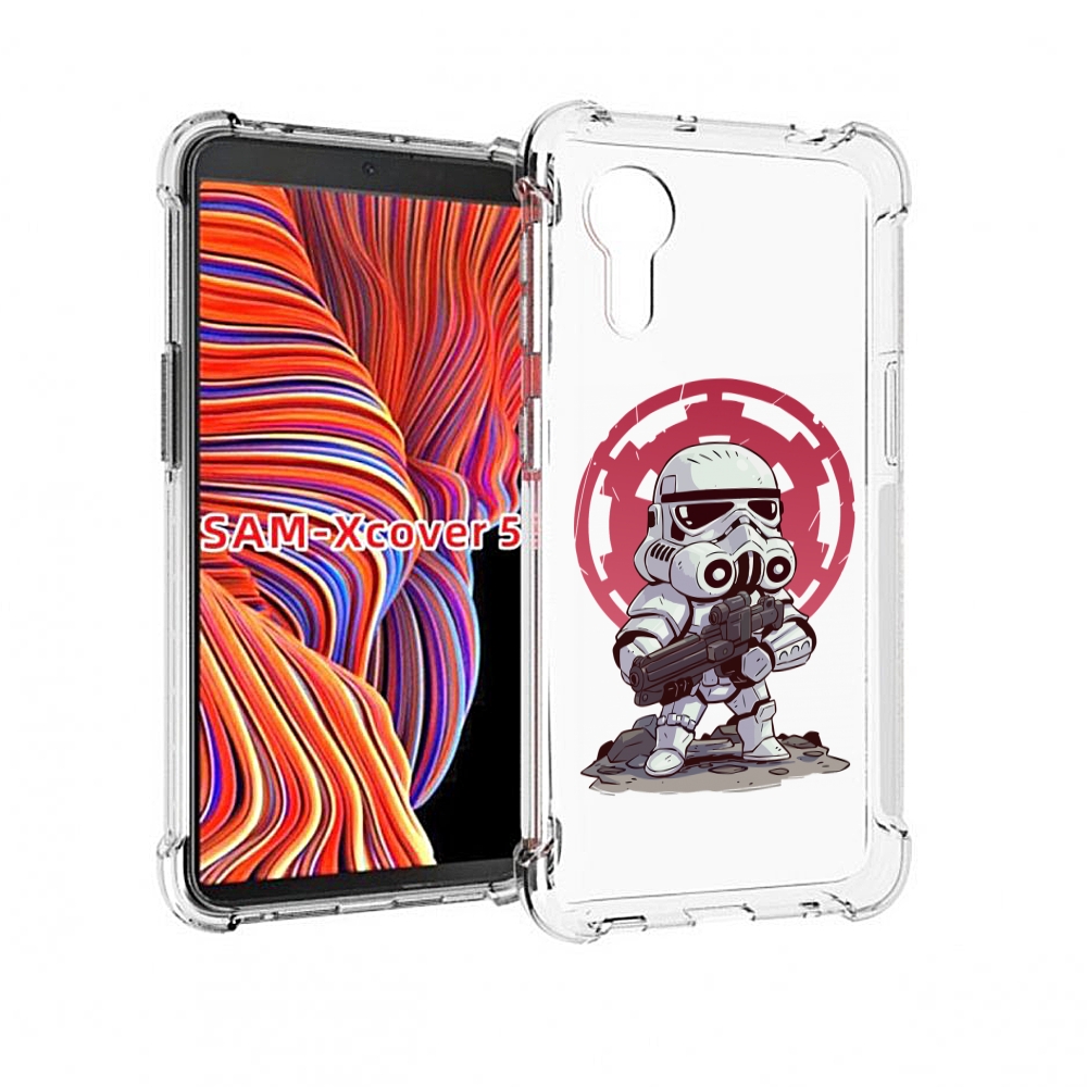 

Чехол MyPads солдат-из-старварс для Samsung Galaxy Xcover 5, Прозрачный, Tocco