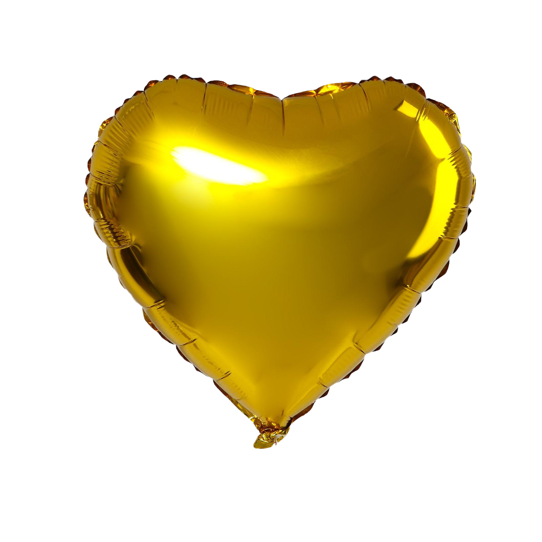 Шар Страна Карнавалия фольгированный 18 Сердце цвет золотой 2796438