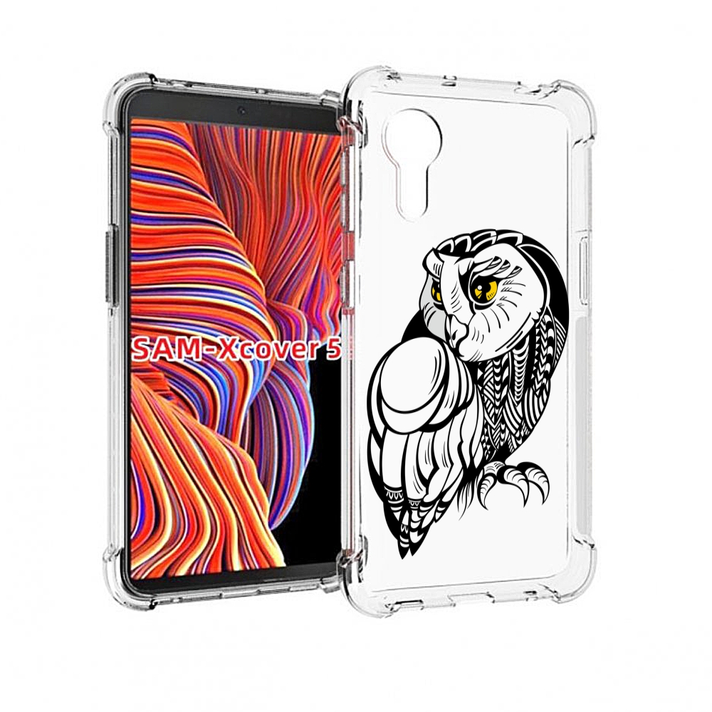 

Чехол MyPads сова-красотка для Samsung Galaxy Xcover 5, Прозрачный, Tocco