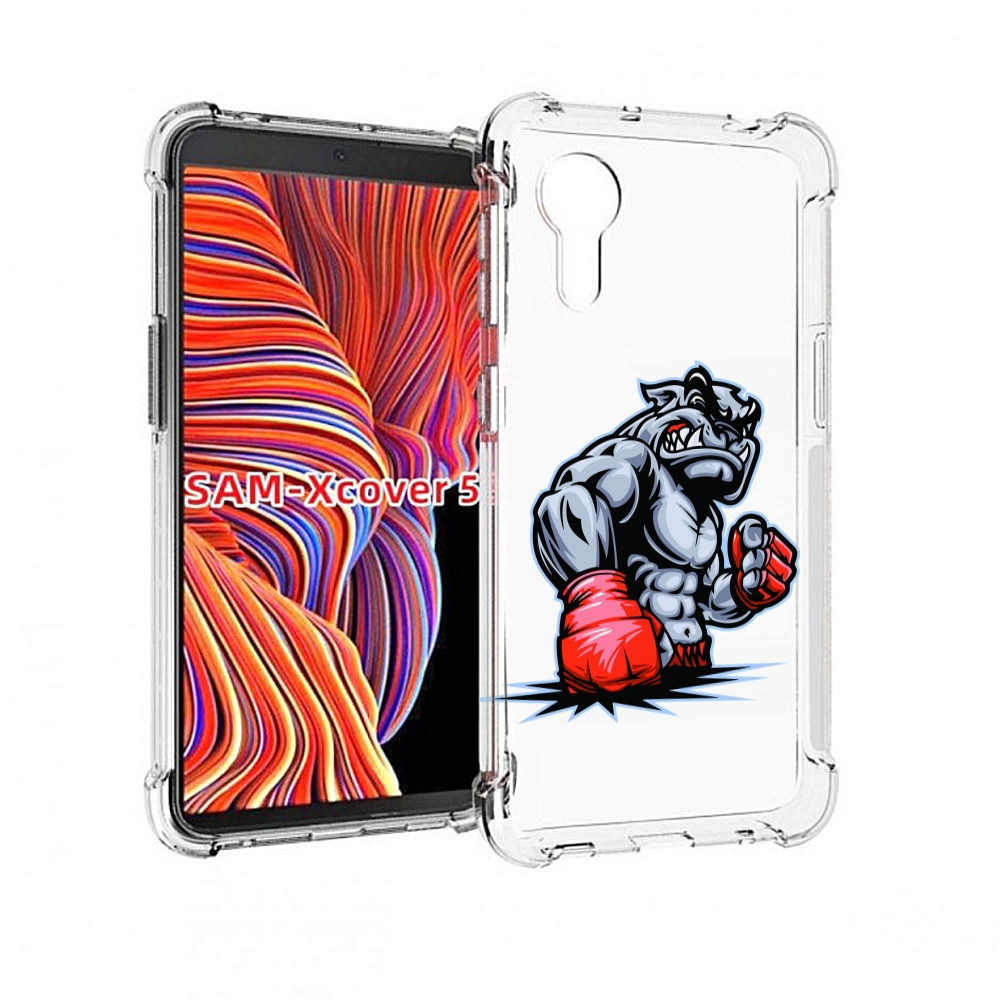

Чехол MyPads собака-боксер для Samsung Galaxy Xcover 5, Прозрачный, Tocco