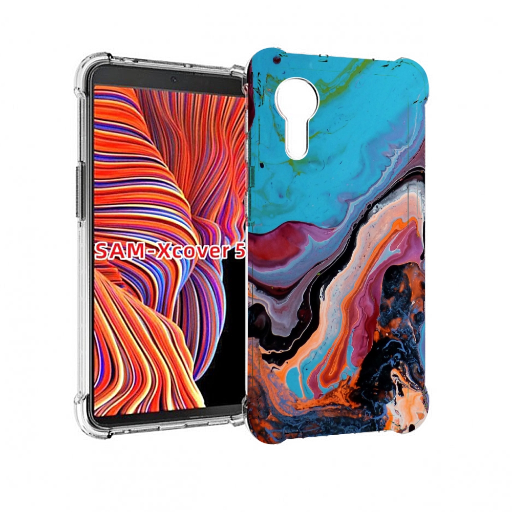 

Чехол MyPads смешанные краски для Samsung Galaxy Xcover 5, Прозрачный, Tocco