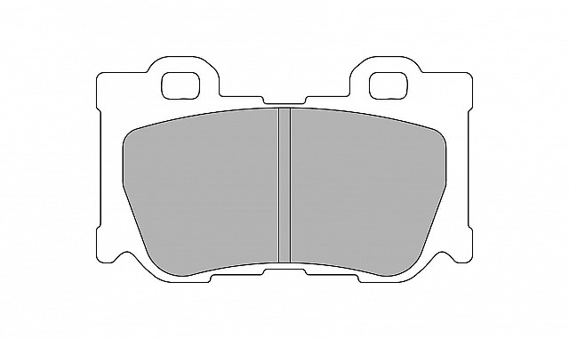 

Комплект тормозных колодок Ferodo Racing FCP4173H