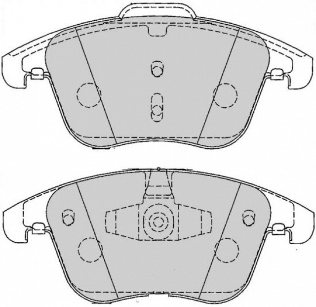 

Комплект тормозных колодок Ferodo Racing FCP4045H
