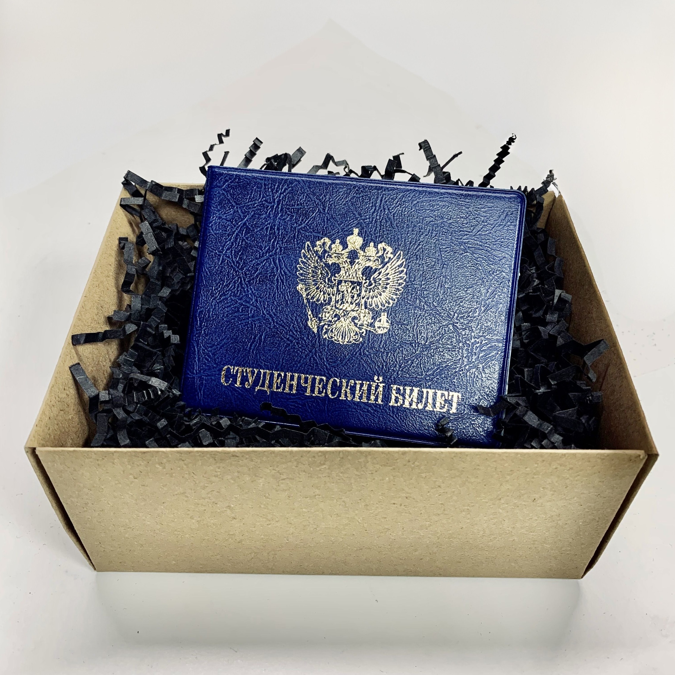 

Обложка для студенческого унисекс NoBrand 44 синяя, 44