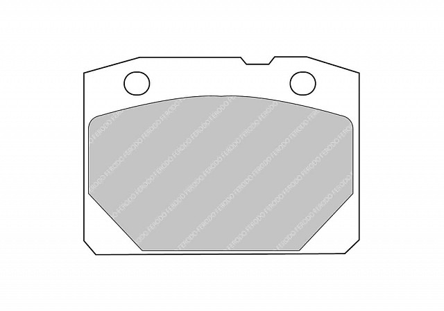 

Комплект тормозных колодок Ferodo Racing FCP96R
