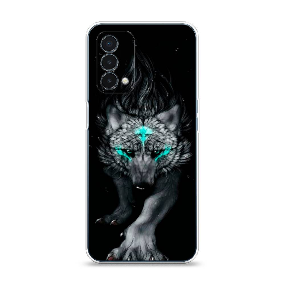 

Чехол Awog на OnePlus Nord N200 5G / ВанПлас Nord N200 5G "Волшебный волк", Черный;серый, 152250-2