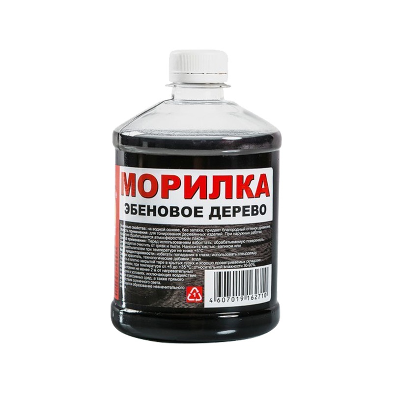 

Морилка водная Вершина эбеновое дерево 0,5 л /20, Коричневый, Морилка водная Вершина эбеновое дерево 0,5 л /20