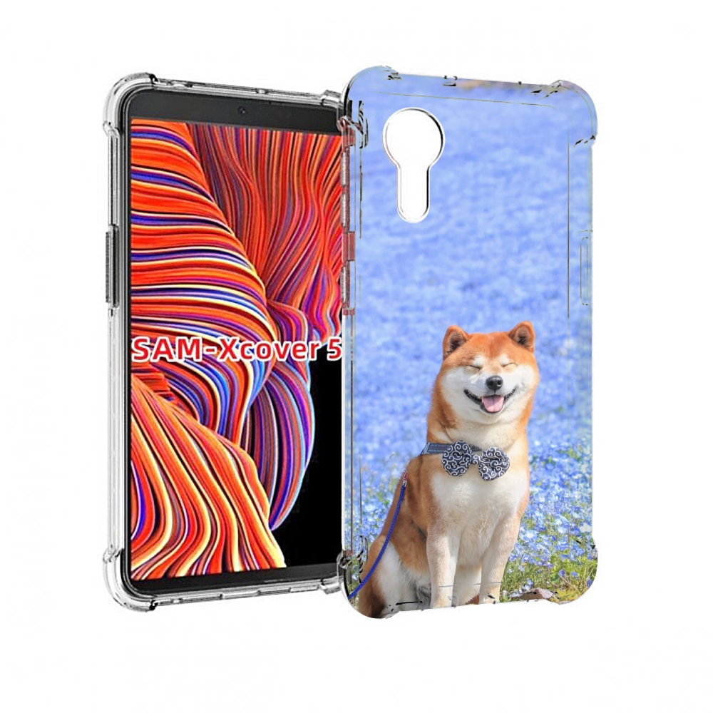 

Чехол MyPads сиба шиба ину 2 для Samsung Galaxy Xcover 5, Прозрачный, Tocco